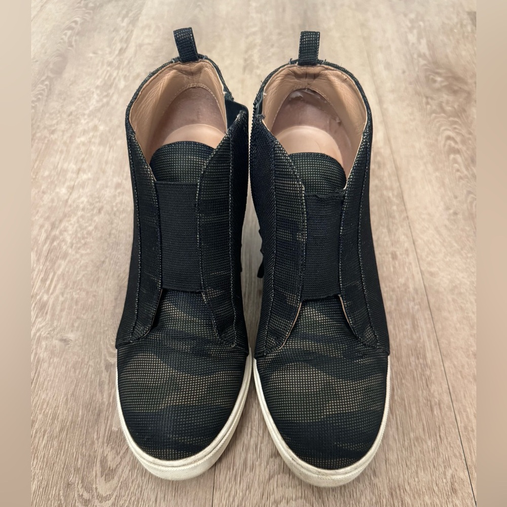 Linea Paolo Wedge Sneakers Camouflage